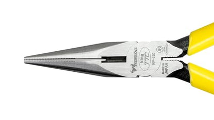 Tsunoda RP-150 Precision Needle Nose Pliers 6-Inch, Fine Tip Pliers for Gripping Stranded Wire and Small Parts, Made in Japan - size: 6-Inch w/o Spring