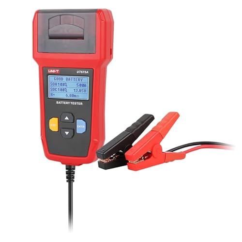 UNI-T UT675A Battery Tester 30Ah to 200Ah Print on-line and Real-time Test Reports Display Battery Capacity, Voltage, Resistance and Life CE, FCC, RoHS - size: UT675A