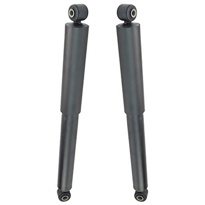 TRQ Rear Shock Absorber Set Compatible with 1999-2003 Infiniti QX4 1999-2004 Nissan Pathfinder - style: SBA60153