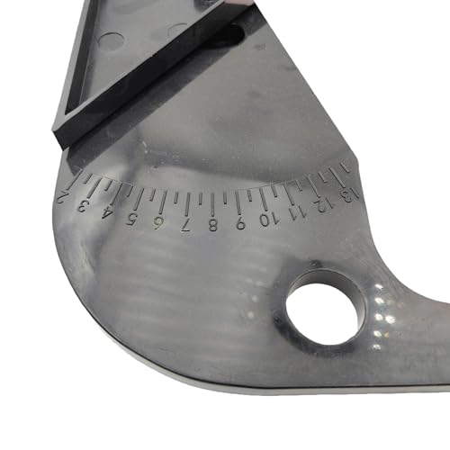 BTMIEY Tire Balancer Rim Width Caliper,Wheel Rim Width Measurement Measuring Tool,Portable Wheel Black Part Tire Balancer Caliper Rim Accurate