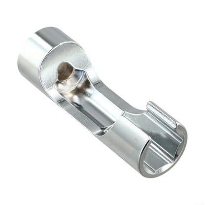 Diesel Injector Line Socket Set, Line Removal Tool 3/8 Drive, Chrome Vanadium Steel Open End Wrench for Auto Oxygen Sensor, 10-19mm(19mm) - color: 19mm