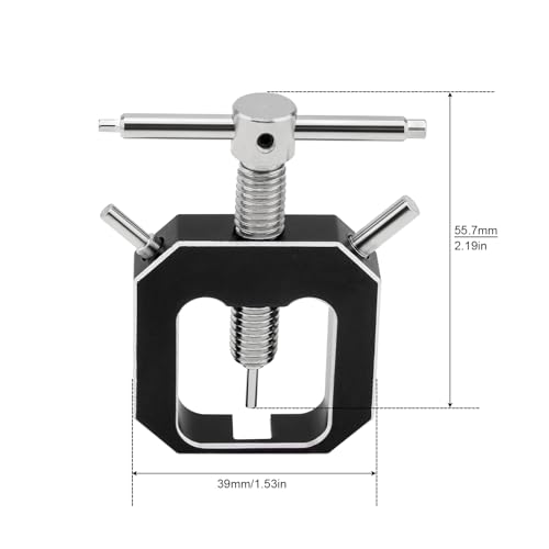 Motor Gear Puller, Universal Motor Pinion Gear Puller Remover Mini Gear Puller for RC Vehicle Models Rc Car Fan - color: Black