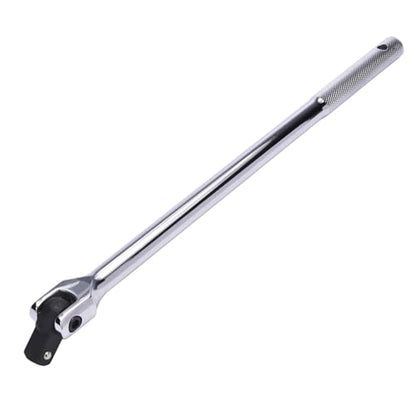 15-inch Dual Drive Breaker Bar, Heavy Duty Breaker Bars, 1/2 drive Flex Handle with 180° Rotatable Head - size: 15 inch