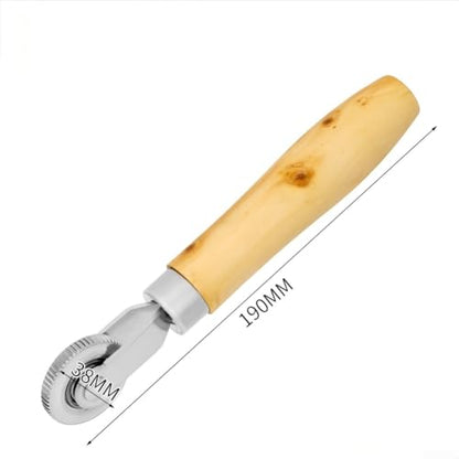 Tire Repair Roller Tool with Rust Resistant Steel Grinding Head and Ergonomic Handle for Long Lasting Tire Patch Work (A)