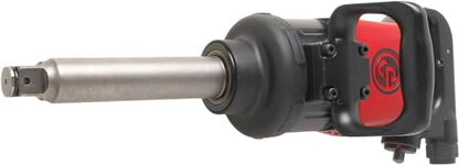 Chicago Pneumatic CP7782-6 Air Impact Wrench (1 Inch), 6 Inch Ext. Anvil, Air Gun Industrial Repair & Assembly Tool, D-Handle , Pinless Rocking Dog, Max Torque Output 1920 ft. lbf/2600 Nm, 5200 RPM - size: 6-Inch, style: Tool - Extended Anvil