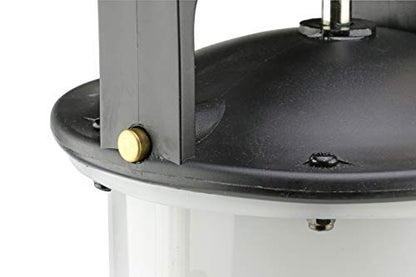 Mityvac MV7400 1.9 Gallon Automotive Fluid Evacuator Extractor Pump, Manual Operation, Chemical-Resistant Polyethylene, Automatic Overflow Prevention, Quick-Drain Spout, Large Stabilizing Base