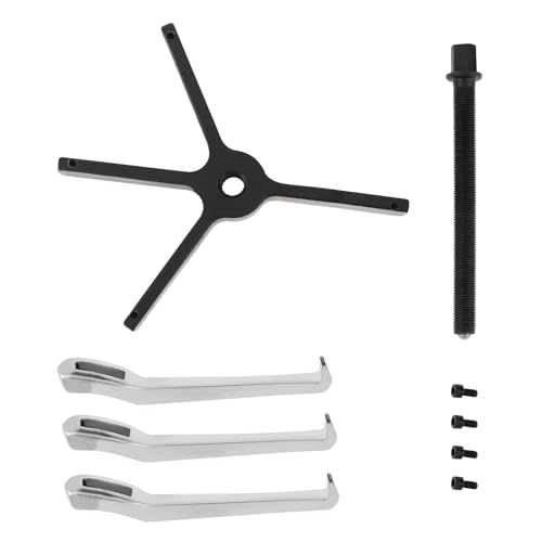 ChgImposs 8" 2 Jaw 3 Jaw Gear Puller, Adjustable Bearing Puller, Reversible Removal Tool for Internal External Pulling, Puller Tool for Removal of Pulleys Flywheels Bearings Gears - size: 8 Inch
