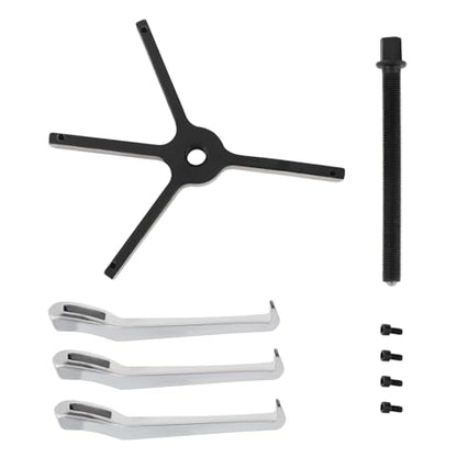 ChgImposs 8" 2 Jaw 3 Jaw Gear Puller, Adjustable Bearing Puller, Reversible Removal Tool for Internal External Pulling, Puller Tool for Removal of Pulleys Flywheels Bearings Gears - size: 8 Inch