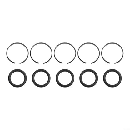 5 Sets Pneumatic Wrench Socket Retainer Rings with O-Rings for 3/8" 1/2" 3/4" 1" Air for Impact Wrenches, Metal Replacement Parts(1 inch) - color: 1 inch