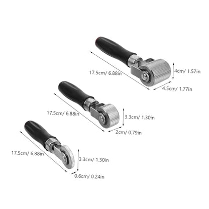 Holibanna 3pcs Tire Repair Tool Set with Plastic Handle Automotive Tire Patch Rollers for Car Truck Motorcycle