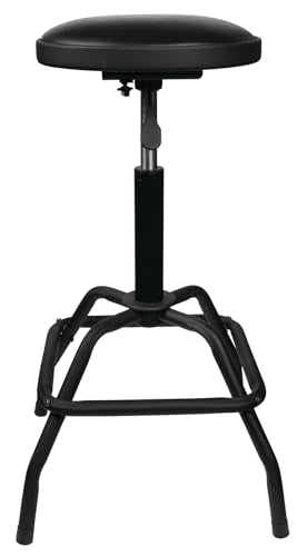 Performance Tool W85016 Pneumatic Stool w/Removable Backrest - style: Pneumatic Stool w/Removable Backrest