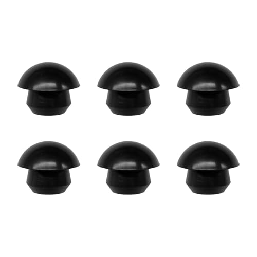 Bottle Jack Floor Jack Oil Filler Plug, Rubber Hydraulic Oils Filler Plug Bung, Universal 8mm Floor Jacks Accessory, Horizontal Jacks Top Pressure Rod for Oil Reservoir Fill Hole (6PCS) - size: 6PCS