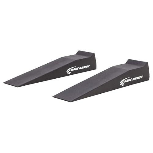 Race Ramps 2-Pack RR-56 Car Ramp, Lightweight Tire Lifts for Maintenance & Display, 10" - Portable Automotive Platform Riser for Loading, Oil Changes and Garage Use