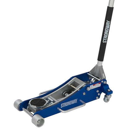 Strongway Low-Profile Quick-Rise Aluminum Racing Floor Jack, 2 Ton Capacity - style: 2 ton