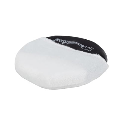 MaxShine Handheld Microfiber Wax Applicator Pad – White + Black, Ultra-Soft Scratch-Free Detailing Pad for Wax, Polish & Protectant, Streak-Free Finish (Pack of 2) - size: Microfiber Coating Applicator (Pack of 2)
