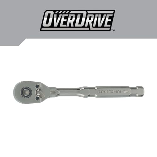 CRAFTSMAN OVERDRIVE 1/4" Drive 180T Pear Head Ratchet (CMMT82110) - style: 1/4" Drive