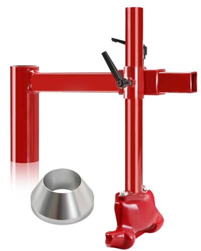 Upgrade Manual Tire Changer Duck Head Kit with Silver Cone, with Tire Changer Duck Head Fit for Most Car, Trucks, SUVs, ATV Tires (with Silver Cone)