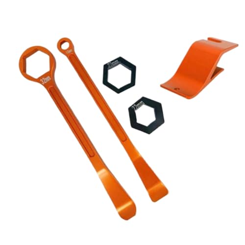 Tire Change Kit Wrench Set 10Mm 13Mm 22Mm 27Mm 32Mm Tire Lever Tool Spoon Tool Compatible With Motorcycle