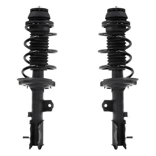 Detroit Axle - 6PC Suspension Kit For 2012-2017 Hyundai Accent | 2 Front Struts w/Coil Spring and 2 Rear Shock Absorbers and 2 Sway Bar end Links Replacement - 6pc Set - size: 6AQS47410/Shock Kit