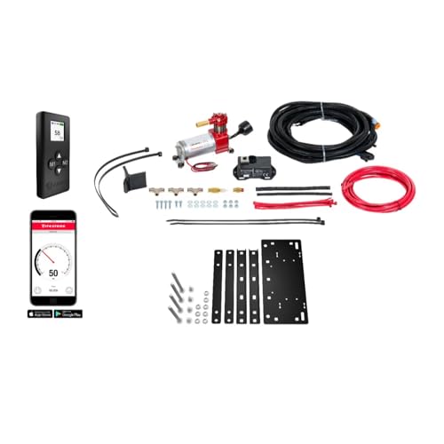 TrendsAuto Firestone Airide Ride-Rite Rear Air Springs Kit & Air Command Standard Compressor with Single Wireless App and Remote fits 2010-2026 Ram 4500 5500 Cab-Chassis | TrendsAuto Decal - size: Single Path