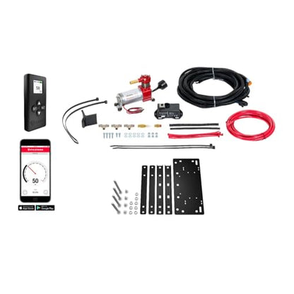TrendsAuto Firestone Airide Ride-Rite Rear Air Springs Kit & Air Command Standard Compressor with Single Wireless App and Remote fits 2010-2026 Ram 4500 5500 Cab-Chassis | TrendsAuto Decal - size: Single Path