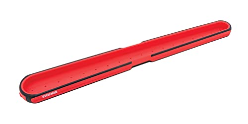 Steelman 75106 Large 18-Inch Long Magnetic Steel Socket Storage and Parts Accessory Tray - size: 1-pc Large 18-Inch Long