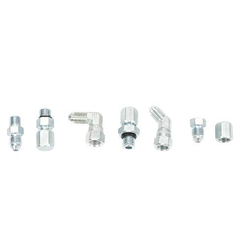 Fuel&Oil Pressure Mechanical Gauge Tool Kit Replacement for Ford Powerstroke 6.0L 7.3L