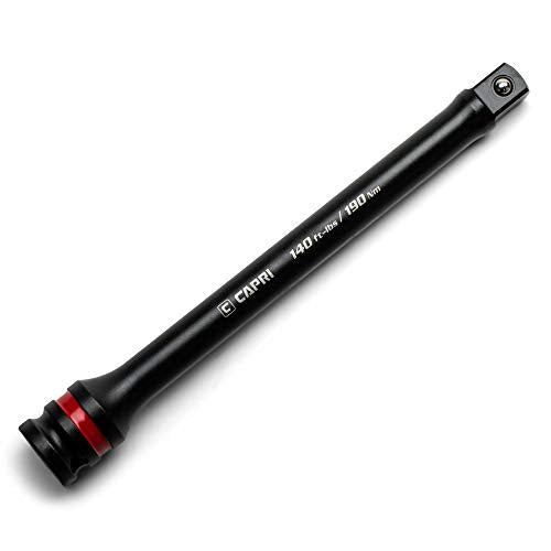 Capri Tools 1/2 in. Drive 140 ft. lbs. Torque Limiting Extension Bar - size: 140 ft-lbs (190 Nm)