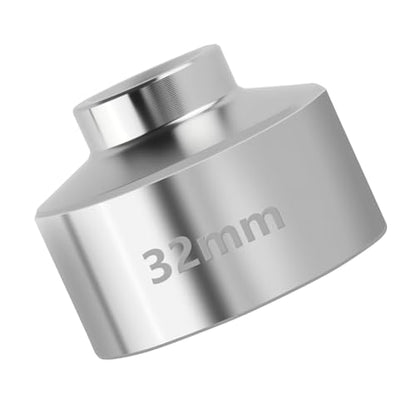 3/8" Drive 32mm Oil Filter Wrench,6 Point Heavy Duty Oil Filter Removal Tool Compatible with BMW Saturn Volkswagen Audi,Professional Socket of Oil Change Tools (32mm)
