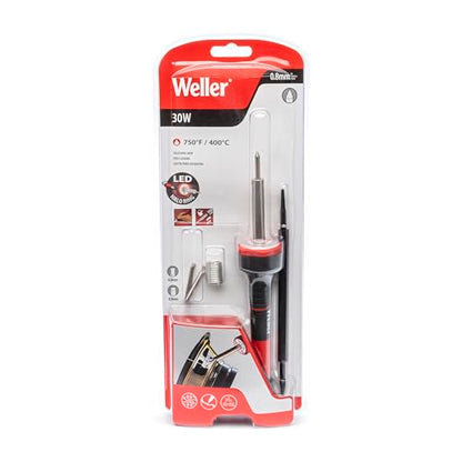 Weller 30W/120V Soldering Iron Kit, LED Halo Ring - WLIRK3012A - size: (Pack of 1)