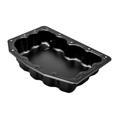 KAX FP64A Engine oil pan with Drain Plug Compatible with F-250 Super Duty, F-350 Super Duty, F-550 Super Duty, F-450 Super Duty - color: Engine oil pan, size: FP64A for F-250/350/450/550 Super Duty