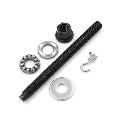 Crank Pulley Puller and Installer Set 25264 Harmonic Balancer Puller LS Crank Pulley Puller Installer Kit Compatible for GM Chrysler Dodge Jeep, black