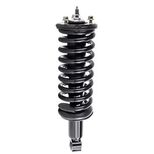 Detroit Axle - 4WD Front Struts with Coil Spring for 2005-2021 Nissan Frontier, 2006 2007 2008 2009 2010 2011 2012 2013 2014 2015 2016 2017 2018 2019 2020 Complete Struts Assembly Replacement - size: SR4202x2/Pair