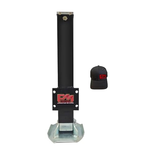 Primary Mover Hydraulic Trailer Jack (12,000 lb) - Power Jack 12K Double Acting, Lift Trailer Jack Stand (Jack Bracket) (12k Jack Bolt On) PFJ-12K-MB - style: 12k Jack "Bolt On"