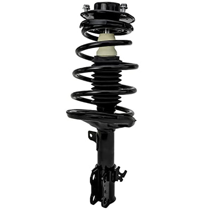 Detroit Axle - Front Struts for 97-01 Toyota Camry 2.2L - [99-03 Solara 2.4L] Complete 2 w/Coil Spring 1998-01 Replacement Ready Shocks Assembly - size: 171678_171679/PAIR