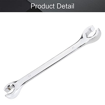 Utoolmart Flare Nut Wrench, 14mm x 17mm Metric Double Open End Wrench - color: 1pcs, size: 14x17mm