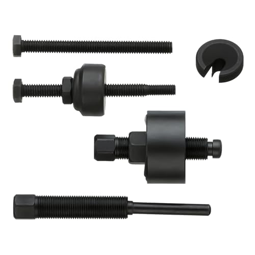 ARES 71001 - Power Steering Pump Pulley Service Set - Releases Power Steering Pulleys from Pump - Fits Pulley Hubs with Diameters of 1 1/8 Inches, 1 1/4 Inches, 1 5/16 Inches, and 1 3/8 Inches - size: Power Steering Pulley Service Set