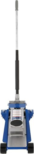OTC LDJ35 3.5 Ton Capacity Service Jack - Features a Dual-Stage Hydraulic Unit that Reaches Maximum Height in Only 7 Pumps, Extra Wide 5.2" to 21.9" Lifting Range, 78.5" Reach, and 6" Diameter Saddle