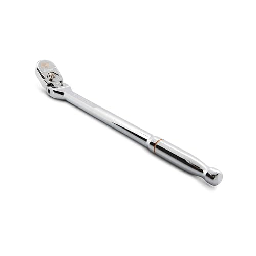 GEARWRENCH 3/8" Drive 120XP Full Polish Chrome Flex Head Teardrop Ratchet | 81215XP - style: Flex Head