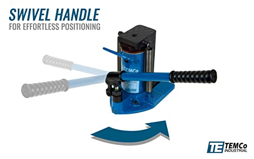 TEMCo Hydraulic Container/Machine Toe Jack (10 Ton - 20 Ton) Lift Capacity TH0026 - size: 10 Ton Toe / 20 Ton Top Capacity