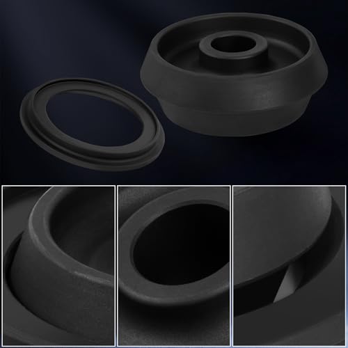 40mm Wheel Balancer Cone Universal Hub Centric Adapter Cone for Tire Balancing Machines, 4.72"- 6.77" Dual Sided Collet Centering Cone Compatible with Light Truck Cars Caravans SUVs, with 188mm Spacer