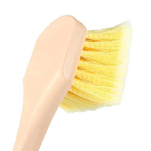 Mr. Detroit - 20" Long Handle Wash Brush w/Heavy Duty Scrub Brush with | Non-Slip Long Handle for All Wheels Tire, Like Automobile, Motorcycle, Bicycle and Ship