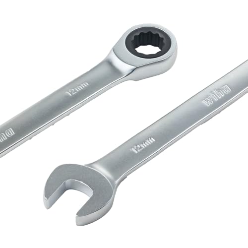 Combination Metric Ratchet Wrenches, 12 Piece