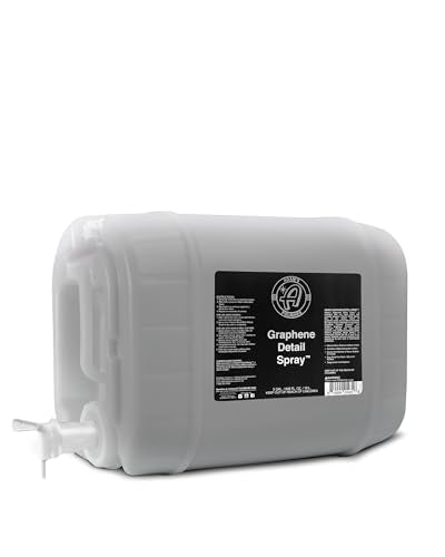 Adam's Polishes Graphene Detail Spray (5 Gallon) - Extend Protection of Waxes, Sealants, & Coatings | Waterless Detailer Spray For Car Detailing|Clay Bar, Drying Aid, Add Ceramic Graphene Protection - size: 640 fl. oz (5 Gallon)