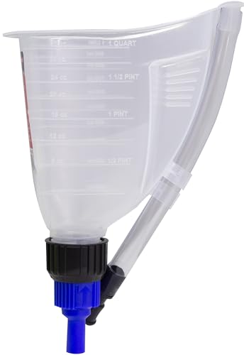 Hopkins FloTool 10704 Measu-Funnel with On/Off Spout, Black