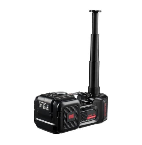 Electric Car Jack 5 Ton, 12V Scissor Jack with Inflator & Impact Wrench