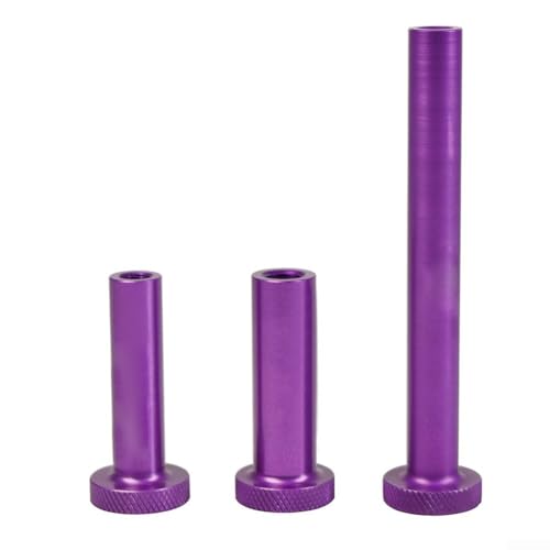 Aluminum Alloy Bike Fork Damper Removal Tool Lower Leg Extractor for FOX 32 34 36 38 40 Shock Absorber Side Spring Side Maintenance Repair Kit Purple(A 57mm*M8) - size: A 57mm*M8