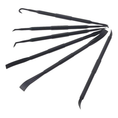 BYOBYO 6 Pcs Non-Marring Hook and Pick Set, Black Tool Replacement Car Accessories Parts for Car, Vehicle, Automotive Audio Equipment