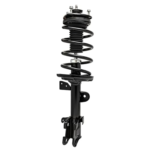 Detroit Axle - Front Struts Sway Bars for 2009-2015 Honda Pilot 2 Struts with Coil Spring Assembly 2 Sway Bar End Links 2010 2011 2012 2013 2014 Suspension Kit Replacement - size: 4QS47470/ sway kit