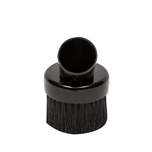 Shop-Vac 9061500 Round Brush, 1.25 Inch Diameter, Gentle Cleaning Delicate Surfaces, Ideal for Upholstery and Carpets (5-Pack) - size: 37987 (Pack of 5)